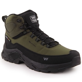 Scarpe da trekking impermeabili da uomo verdi Vanhorn 99302 verde
