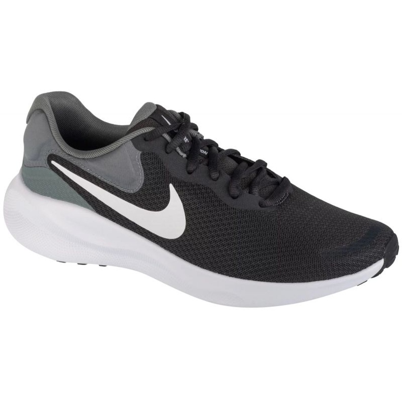 Scarpe da corsa Nike Revolution 7 FB2207-007, nere e grigie nero