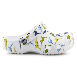 Crocs Classic Character Print Clog 209695-9DH bianco