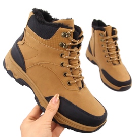 Scarponi da trekking in cammello Vanhorn beige