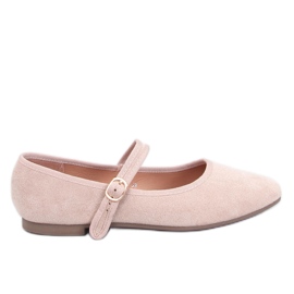 Ballerine stile Mary Jane Beige