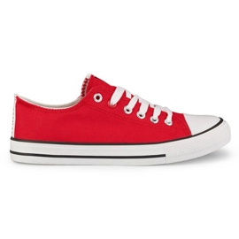 Sneakers rosse in tessuto Laura La.Fi 280055R rosso