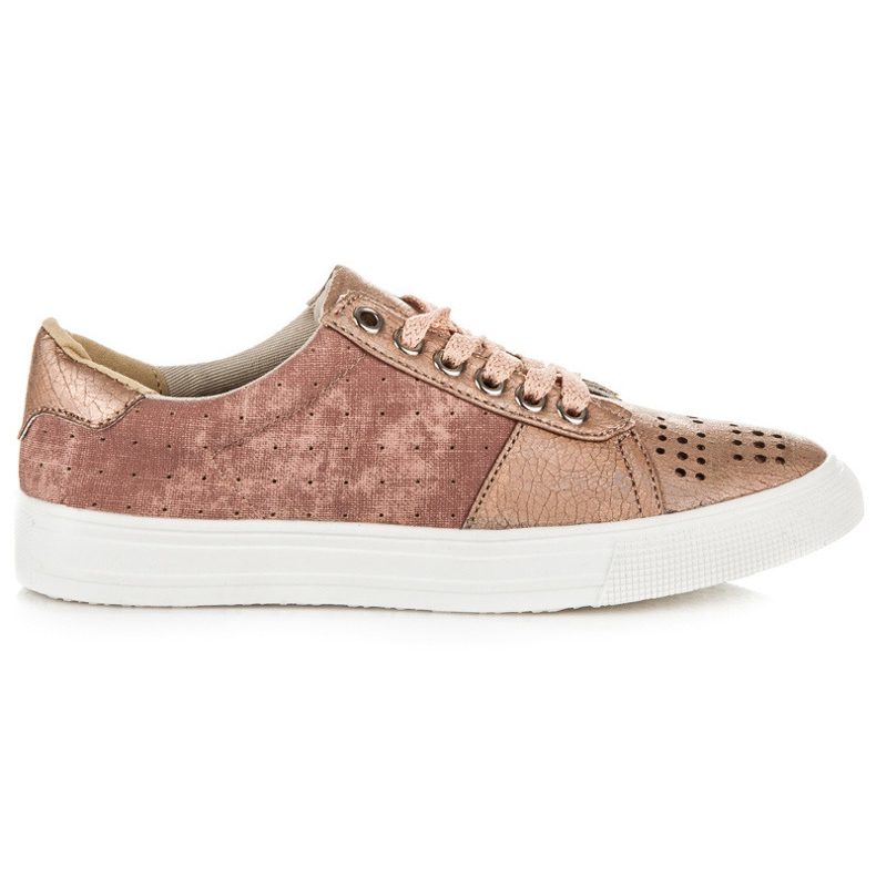 Sneakers con lacci Kylie rosa