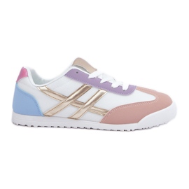 Sneakers Basse da Donna Sneakers Multicolor bianca