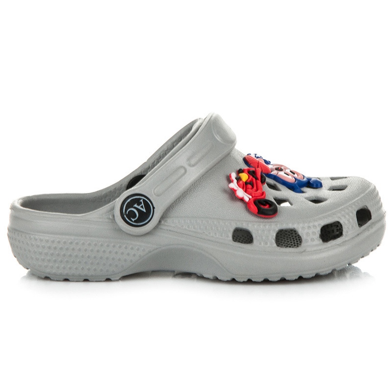 American Club Pantofole da bambino grigio
