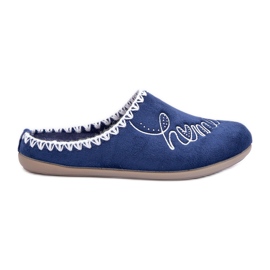 Scarpe da casa da donna Inblu Pantofole GF000026 Blu navy
