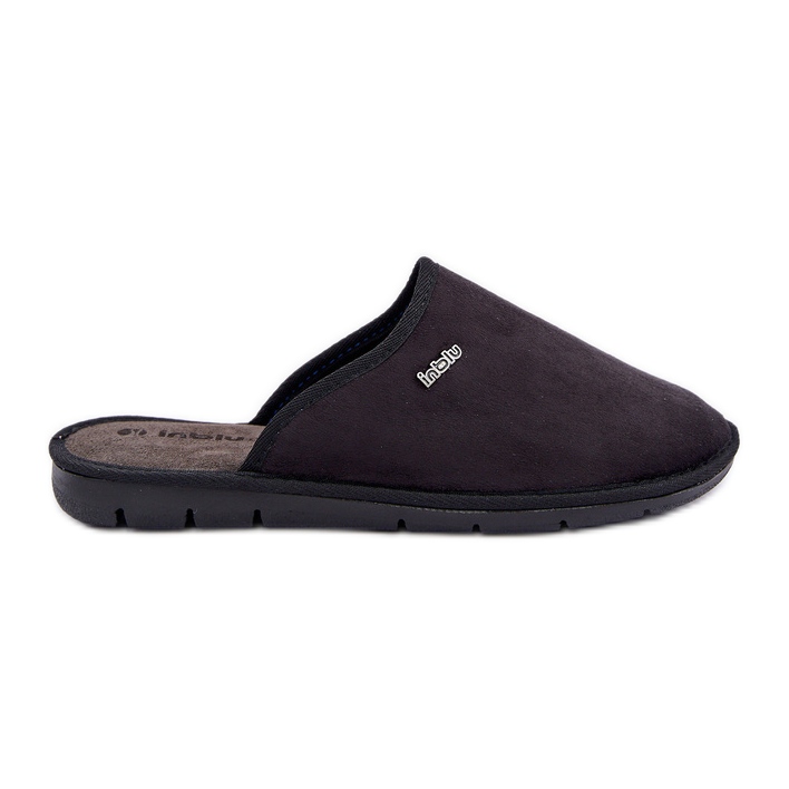 Scarpe da casa da uomo Pantofole Inblu 9100002H Nere nero