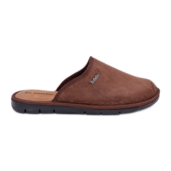Scarpe Home Ciabatte da Uomo Inblu 9100002H Marrone