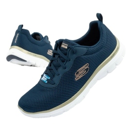 Skechers Flex Appeal 4.0 Brillant Visualizza scarpe 149303/NVGD blu