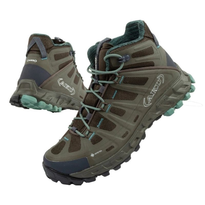 Scarpe Aku Selvatica Mid Gore-Tex 676 648 verde
