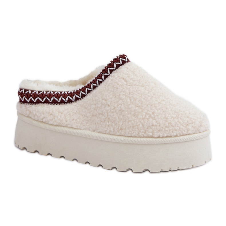 Doposci da donna con plateau beige