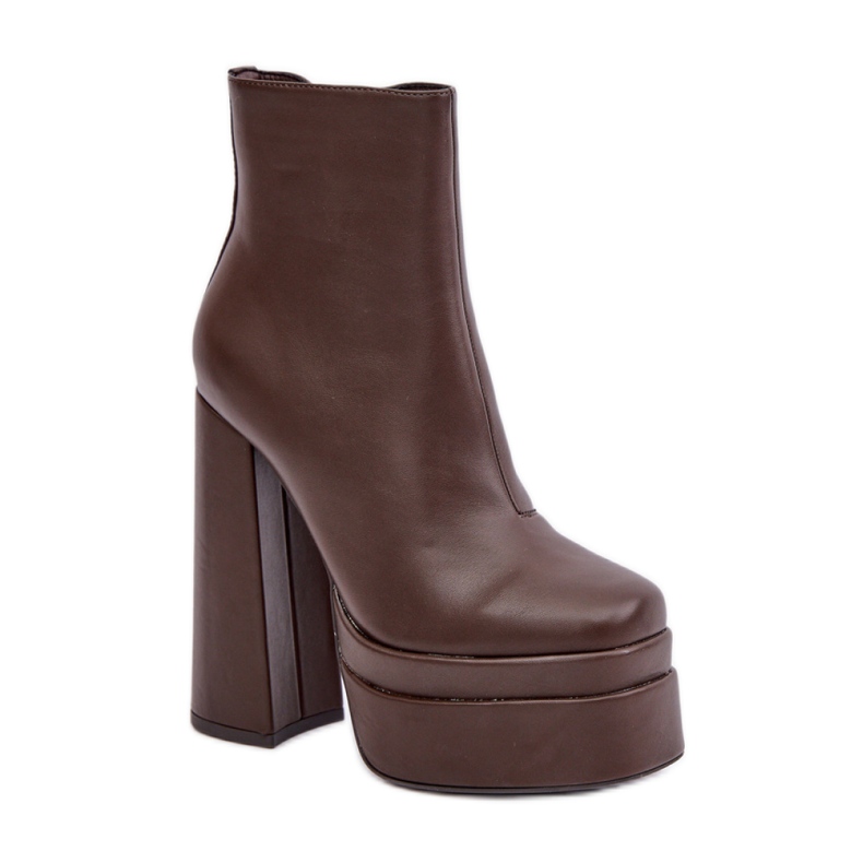 Step in style Stivali Modello Selahra JA-26 Chocolate - Entra con stile marrone