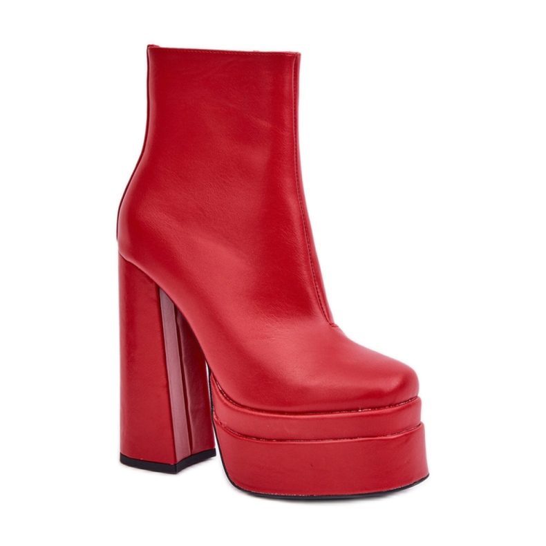 Step in style Stivali Modello Selahra JA-26 Rosso - Entra con stile