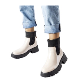 Stivali da lavoro slip-on beige di Breolungi - Solea