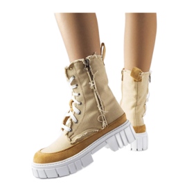 Stivali isolanti beige di Crispiero - Solea