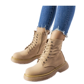 Stivali classici beige scuro di Benvenuto - Solea