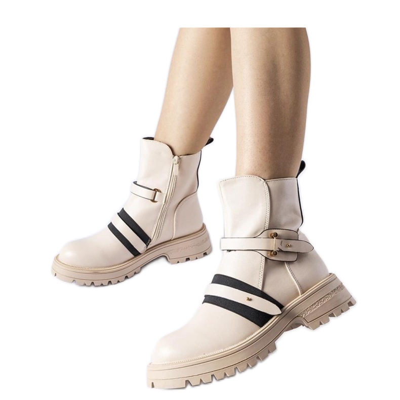 Stivali isolanti beige di Laderoute - Solea