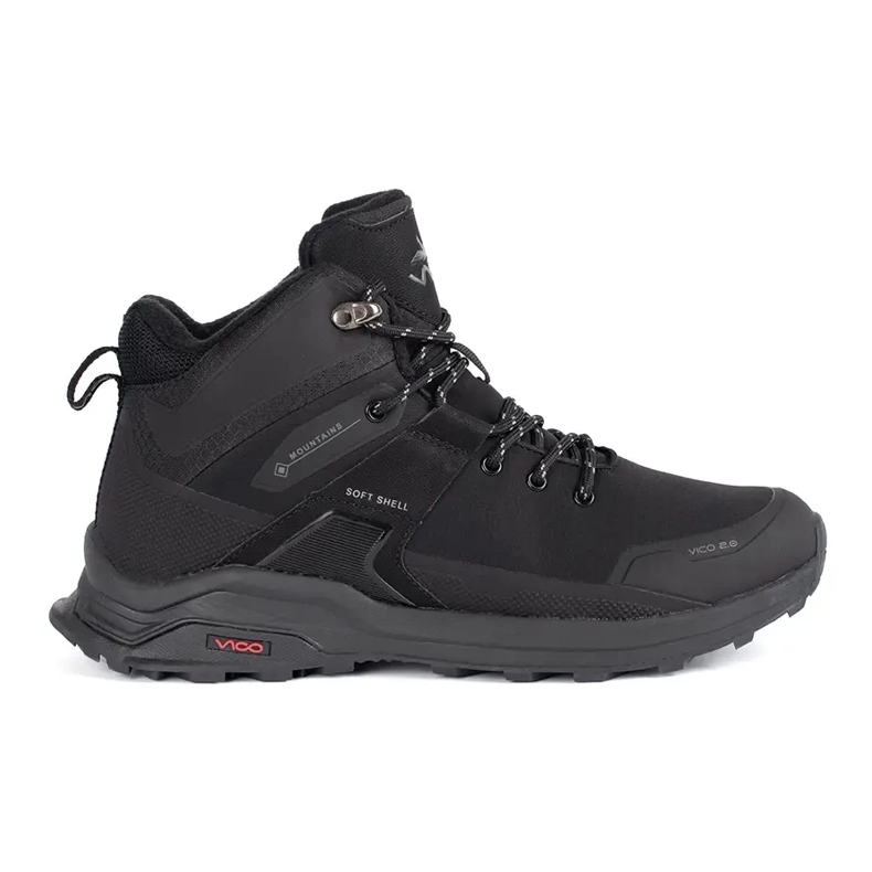 Vico Scarpe da trekking da uomo nere nero