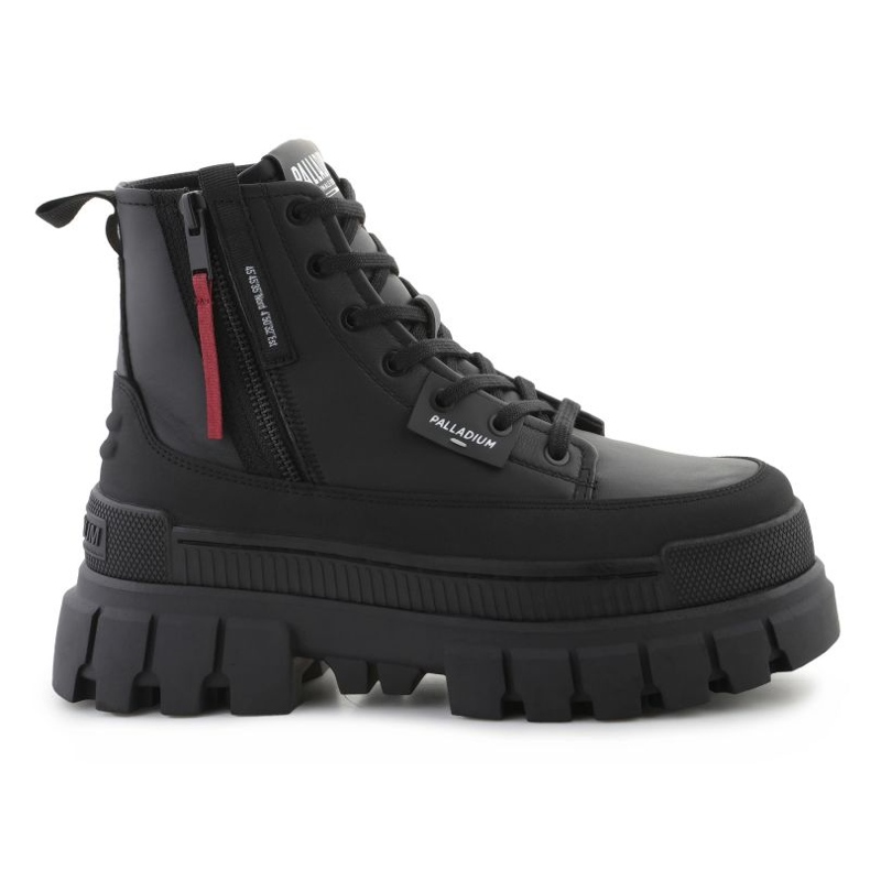 Scarpe Palladium Revolt Boot Zip Lth 98859-001-M nero