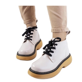 Stivali bovver beige di Redelek - Solea