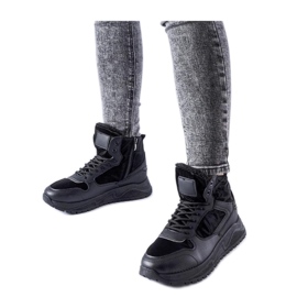 Sneakers alte isolate nere di Malles - Solea nero