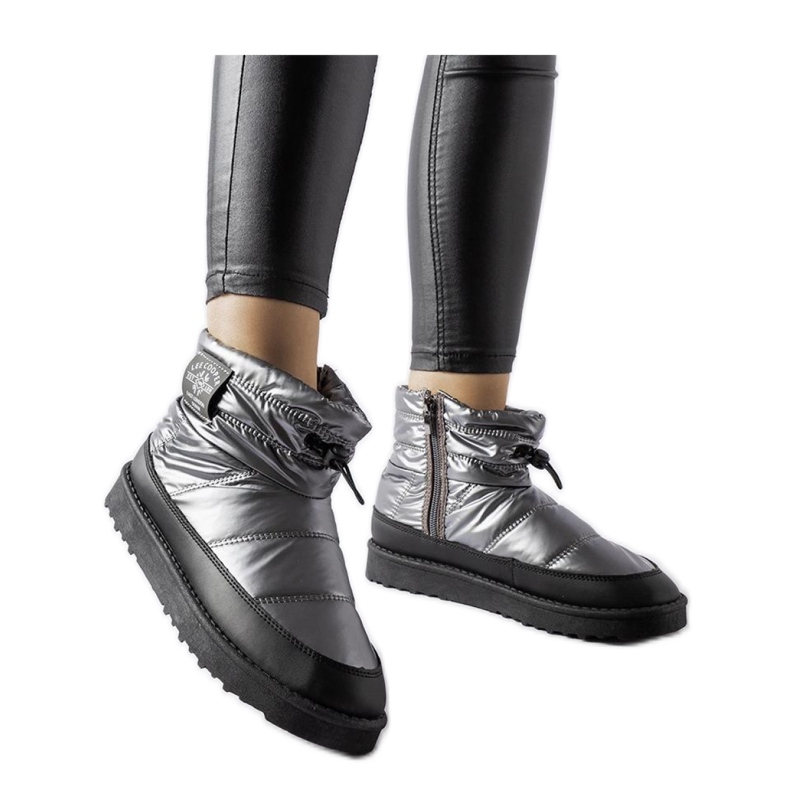 Stivali da neve grigi Lee Cooper LCJ-23-44-1966L nero