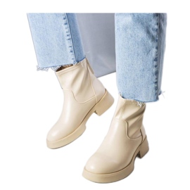 Stivaletti classici beige