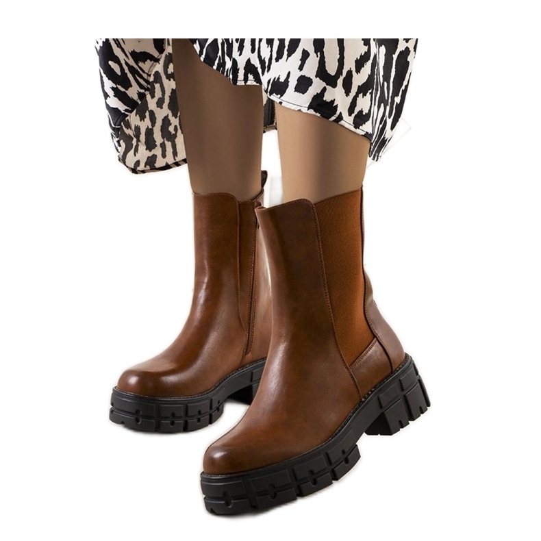 Stivali da donna marroni marrone