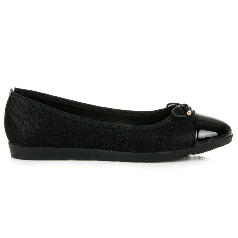 Nio Nio Ballerine Con Punta Verniciata nero