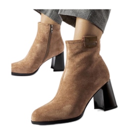 Stivaletti eleganti beige
