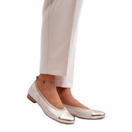 Comode Ballerine Modello Zazoo 2890/004 Oro d'oro