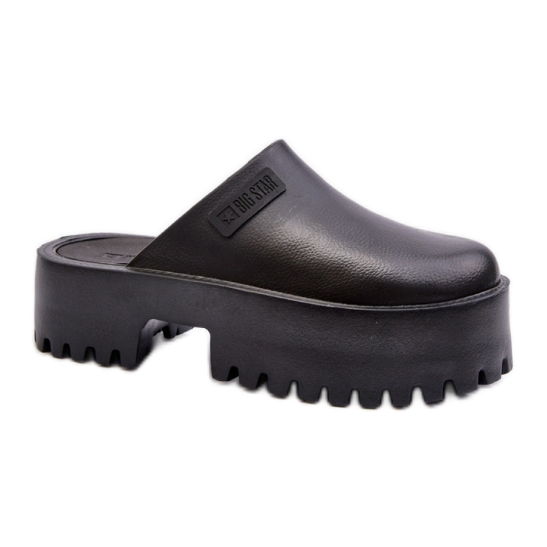 Infradito con fondo spesso Big Star NN274014 Nero