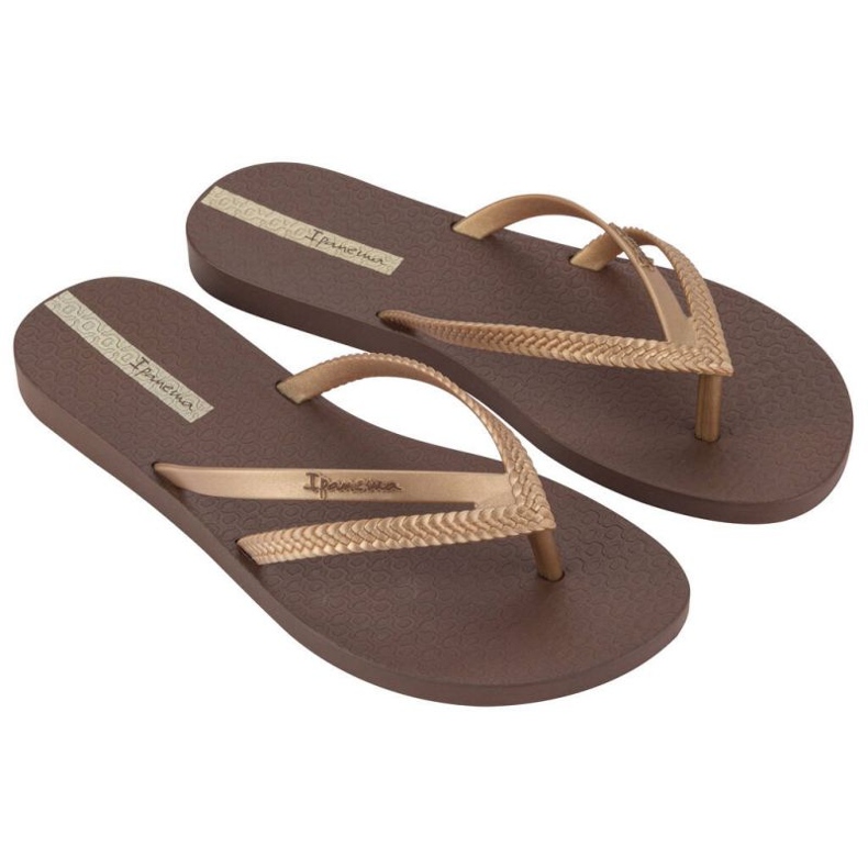 Infradito Ipanema Bossa Fem 82067-AQ494 d'oro
