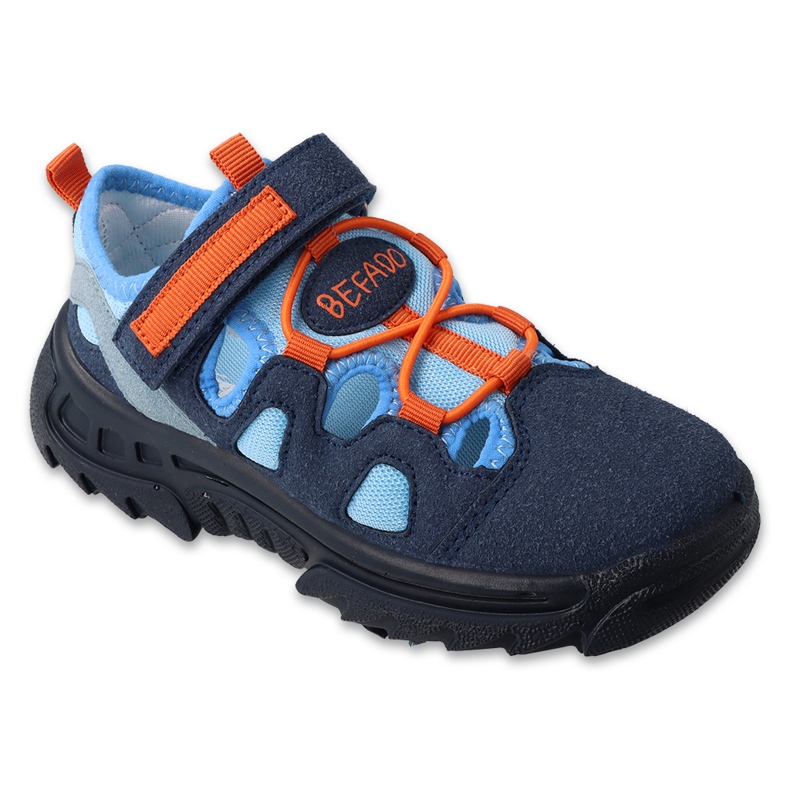 Trekking sportivo per bambini Befado 415X009 blu navy