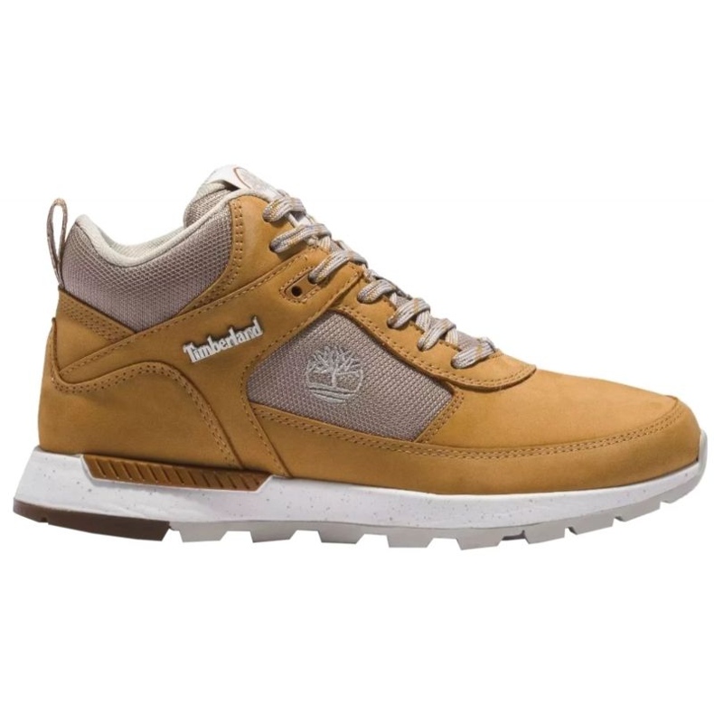 Scarpe Timberland Field Trekker Mid in pelle TB0A2N9K231 giallo