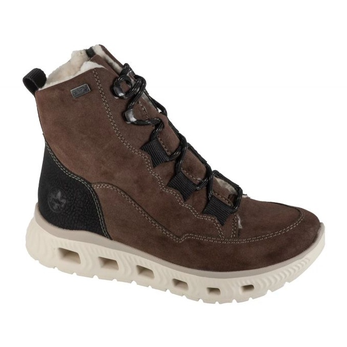 Stivaletti Rieker M6012-2 scarpe marrone