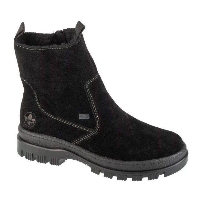 Stivaletti Rieker X8250-00 scarpe nero