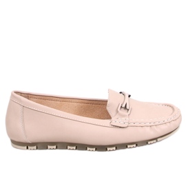 Seastar Mocassini classici con sottopiede in pelle Beige