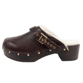 Zoccoli Scholl Iconic F298121011 marrone