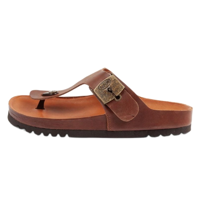 Infradito Scholl Jake F306981011 marrone