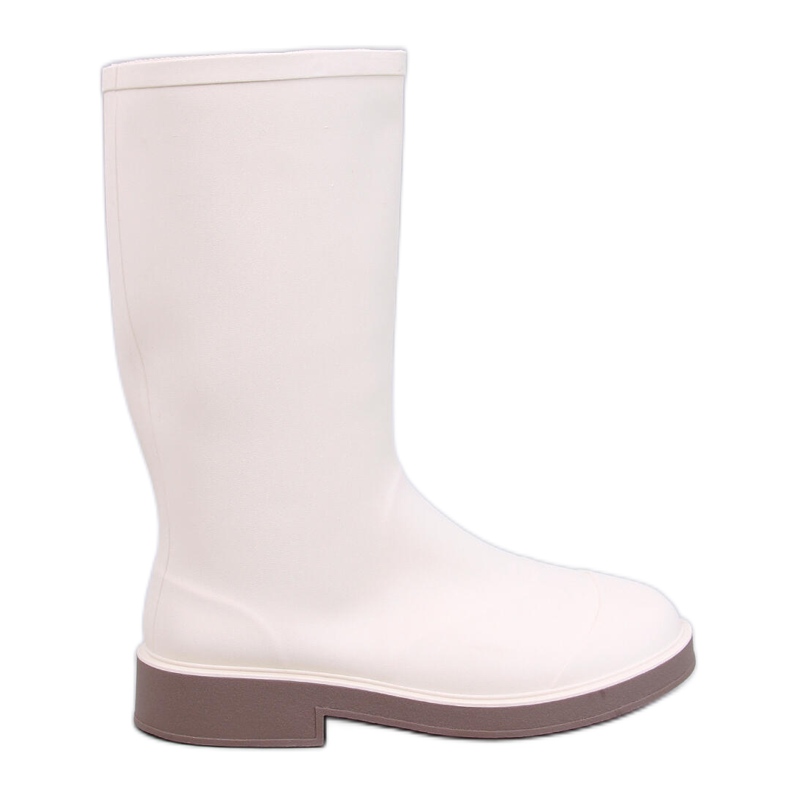 Stivali opachi beige femminile