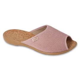 Ciabatte da donna Befado con plantare in sughero 254D164 rosa