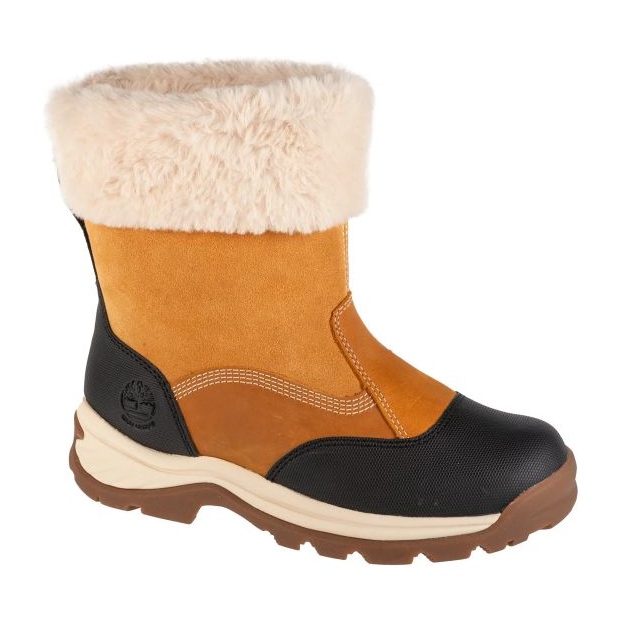 Timberland White Ledge Pulon WP TB1A2KUF231 Scarpe gialle con pelliccia giallo