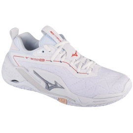 Scarpe da pallamano Mizuno Wave Stealth Neo Ii X1GB240125, bianche bianca