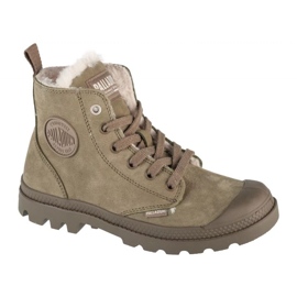 Palladium Pampa Hi Zip WL 95982-377 SCARPE GREEN STALLADIUM verde