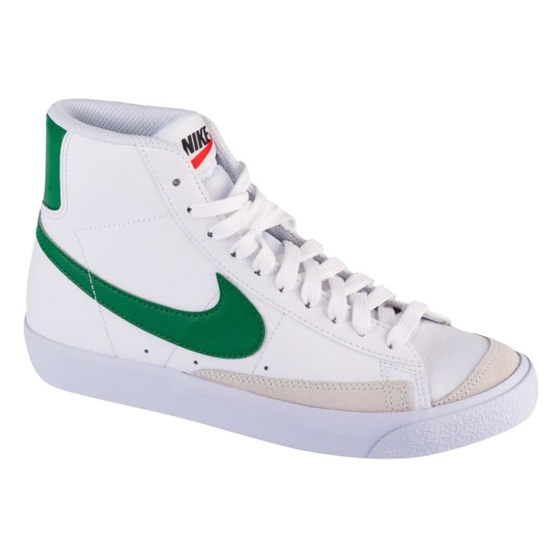 Nike Blazer Mid 77 GS DA4086-115 bianco e verde bianca