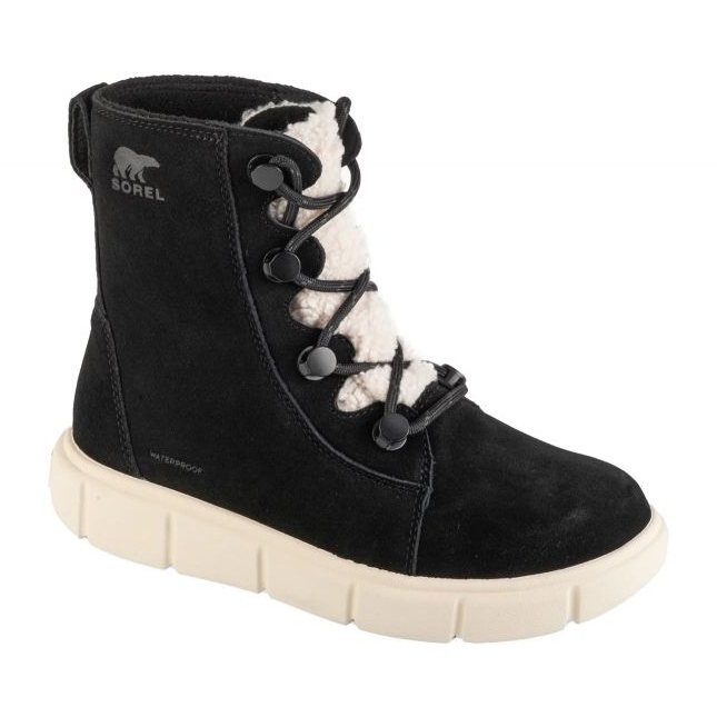 Sorel Explorer III Joan Cozy WP 2077981010 Scarpe nere nero