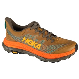 Scarpe da corsa Hoka Mafate Speed ​​4 1129930-AQL marrone