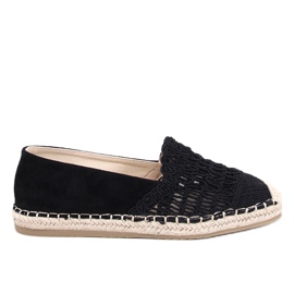 Espadrilles Women's Lace Black nero