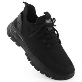 Scarpe sportive da uomo nere Big Star NN174467 nero